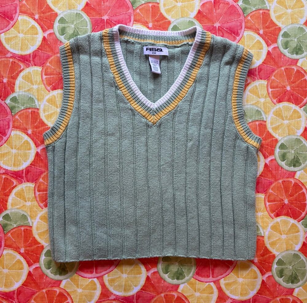RSQ Sweater Vest Size Small